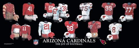 Arizona Cardinals Uniform and Team History | Heritage Uniforms and Jerseys