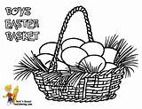 Free easter basket coloring  Clip Art Library sketch template