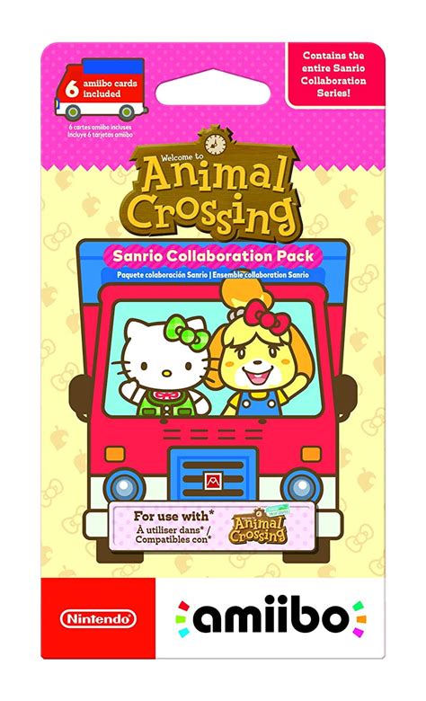 Nintendo Amiibo Animal Crossing New Horizon Sanrio Collaboration ...