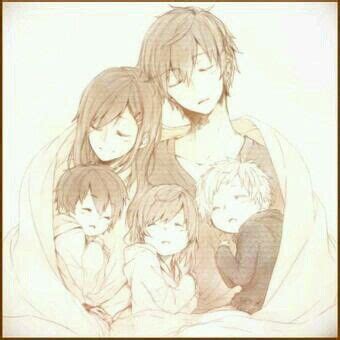 Anime Family Drawing at GetDrawings | Free download