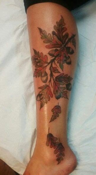 Tattoo tree oak leaves 63 Ideas | Oak tree tattoo, Oak leaf tattoos, Tattoos