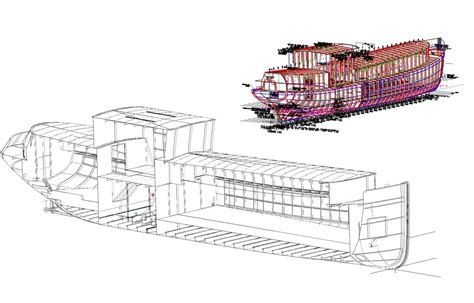 21m Dutch Style Barge – Pratt Naval Architecture