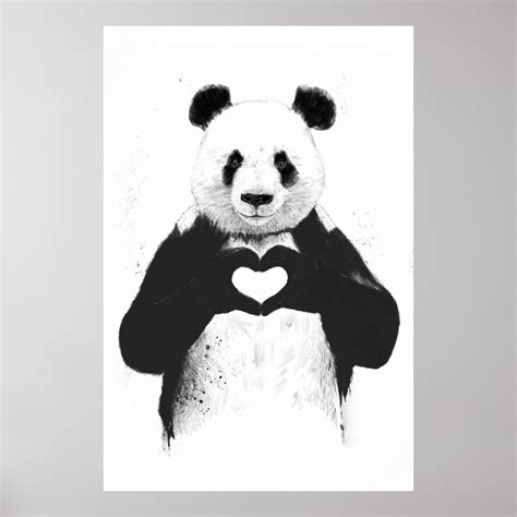 All you need is love poster | Zazzle