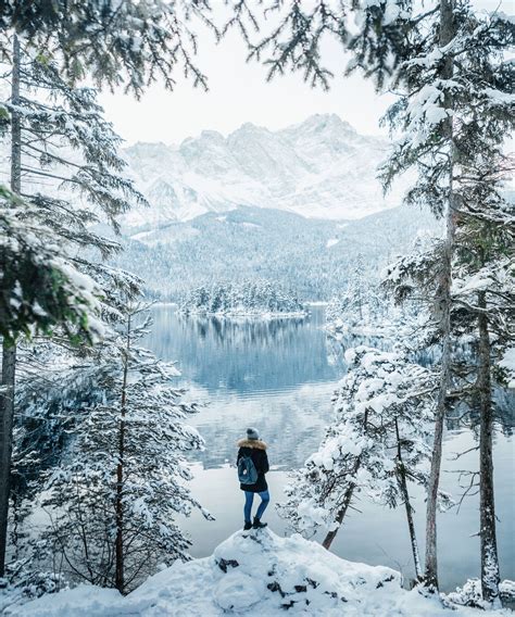 Der EIBSEE bei der Zugspitze ist auch im Winter ein lohnendes ...