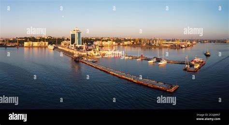 odessa ukraine port panoramic view Stock Photo - Alamy