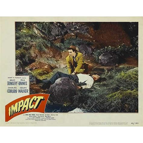 Impact - movie POSTER (Style C) (11" x 14") (1949) - Walmart.com - Walmart.com