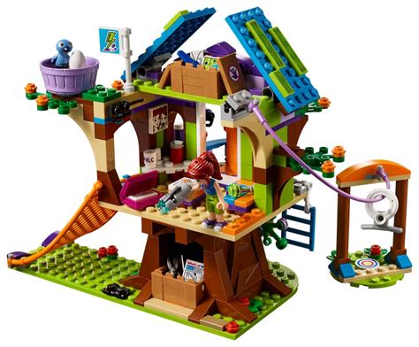 LEGO Friends 41335 pas cher - La cabane dans les arbres de Mia