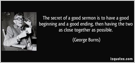 George Burns | Church humor, George burns, Gospel quotes