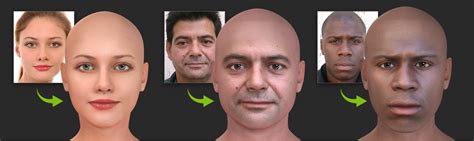 AI 3D Head Generator | Headshot 2 | Character Creator