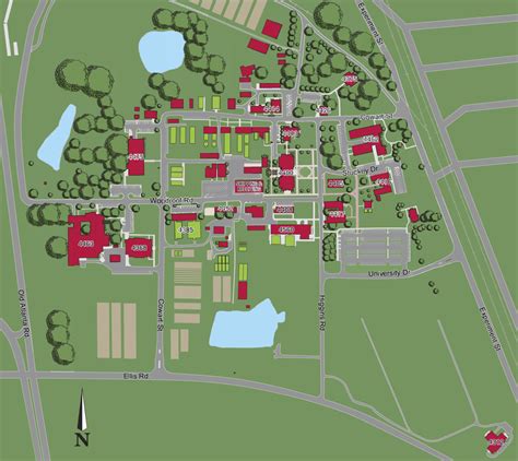 Campus Map | University of Georgia Griffin Campus