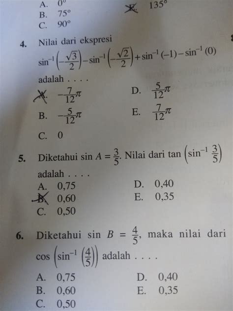 Soal turunan fungsi invers trigonometri - horeastern