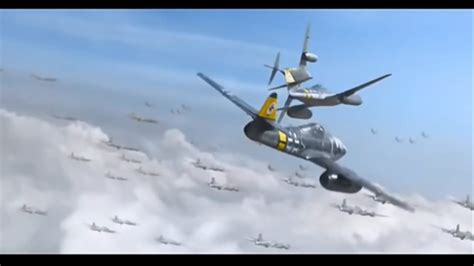 Messerschmitt me 262 vs p-51 Mustang | "Red Tails"(2012) - YouTube