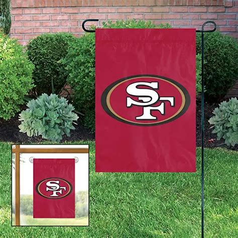 Nfl San Francisco 49ers Double Sided Garden Flag - Buy San Francisco 49ers Garden Flag,Nflsan ...