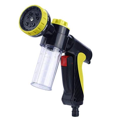 Uervoton Garden Hose Nozzle Soap Dispenser, Heavy Duty Water Nozzle 10 ...