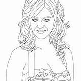 Singer katy Perry coloring Pages  Hellokidscom sketch template