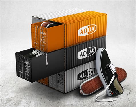 Adda Container Shoe Box | Shoe box design, Creative packaging design ...