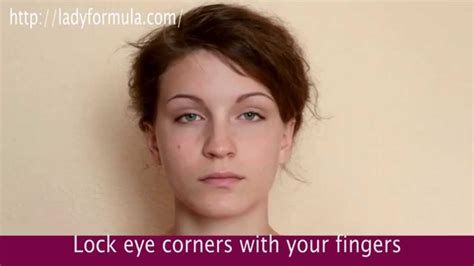 Facial Eye Exercises. How to Tighten Droopy Eyelids and Reduce Wrinkles around the Eyes - YouTube