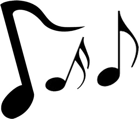 Download High Quality music note clipart silhouette Transparent PNG ...