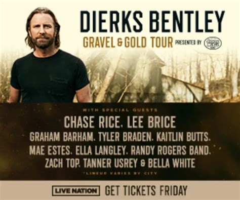 Dierks Bentley Tour 2024 Setlist - Aurea Caressa