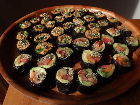 Raw Harmony: Raw sushi recipe