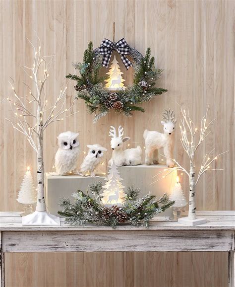 Winter Woodland Collection | Woodland christmas decor, Woodland ...