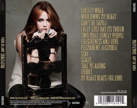 Miley Cyrus - Can't Be Tamed Album Letra Completo (English/Spanish) - Wattpad