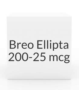 Breo Ellipta 200-25mcg Inhaler - 60 Blisters (30 Doses)