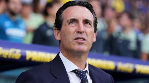 Unai Emery Aston Villa Coach