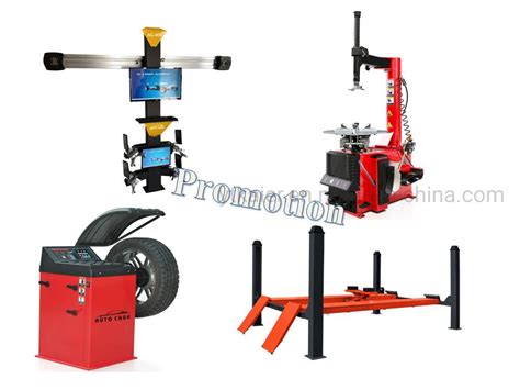 Tire Machine Wheel Balancer Alignment Tire Changer for Garage - Auto Repair Equipment and Garage ...