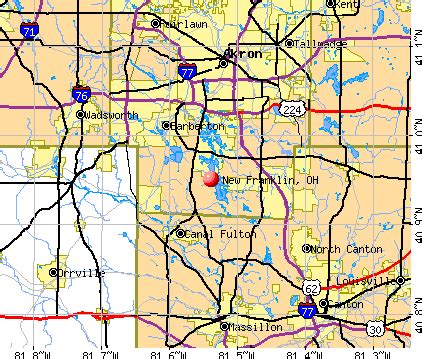 New Franklin, Ohio (OH 44319) profile: population, maps, real estate, averages, homes ...