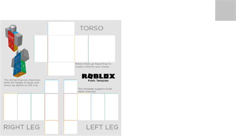 pants invisible template for roblox | Figma