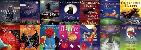 Eight Bookcases: The Sookie Stackhouse Series, by Charlaine Harris