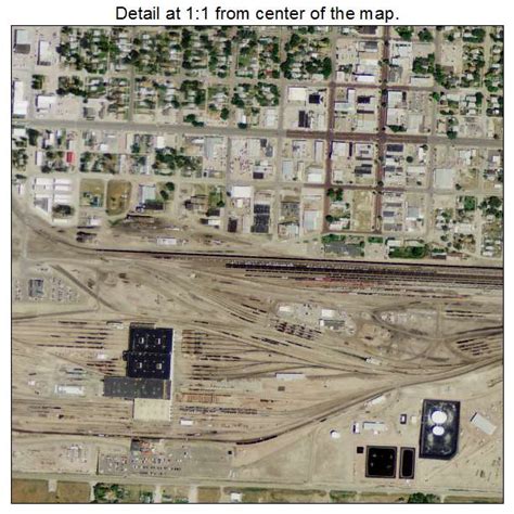 Aerial Photography Map of Alliance, NE Nebraska