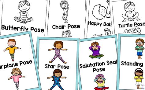 Yoga Cards for Kids - Great for Brain Breaks - Fun with Mama