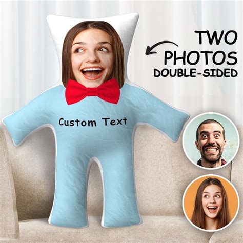 Custom Face Pillows Shape Pillows Gifts for Boyfriend - Giftlab