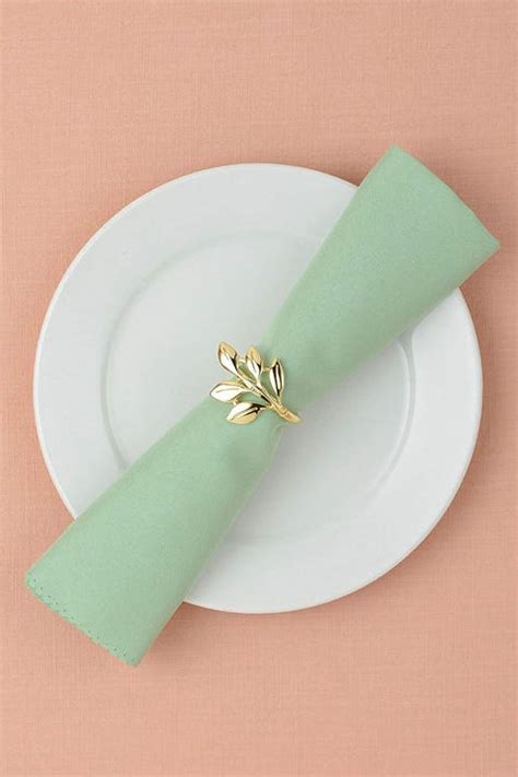 21 Perfect Thanksgiving Napkin Rings - Elegant Napkin Rings 2019