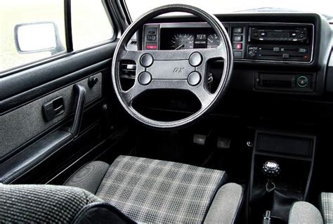 VW Golf MK1 interior | Fotografie, De golf