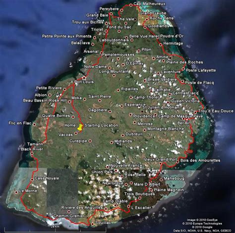 Round the island trip on Motorcycle - Haojue 125 - Mauritius | the fl-Og