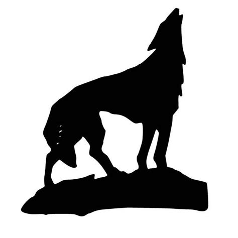 WOLF OUTLINE IMAGE.ai Royalty Free Stock SVG Vector and Clip Art