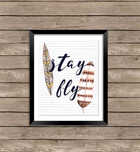 Stay Fly Wall Art