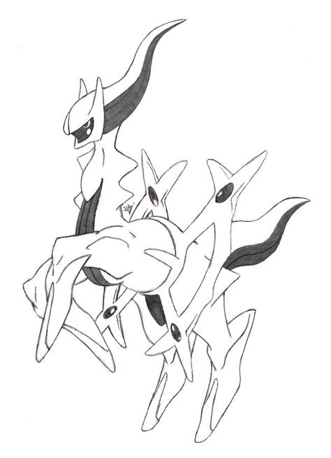 Arceus From Pokemon Coloring Pages | Images and Photos finder