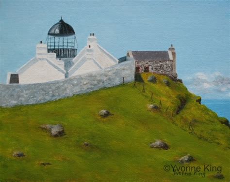 Clare Island Lighthouse – Yvonne King Art