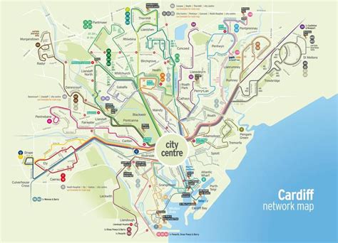 Map bus network Cardiff. Source: http://www.cardiffbus.com/ (2014) | Download Scientific Diagram