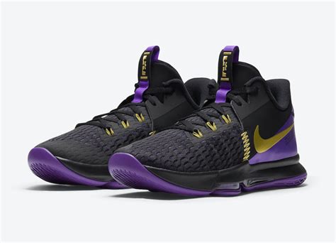 Nike LeBron Witness 5 Lakers CQ9381-001 Release Date - SBD