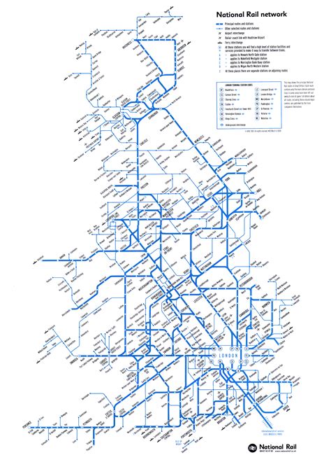 Trussell blog: national rail map