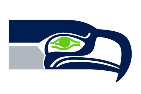 Seahawks - old logo new colors | Seattle seahawks logo, Nfl logo ...