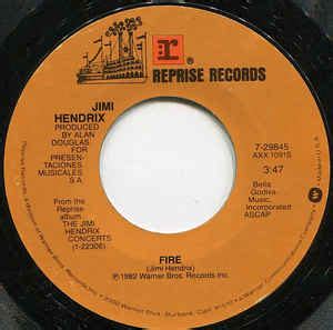 Jimi Hendrix - Fire | Releases, Reviews, Credits | Discogs