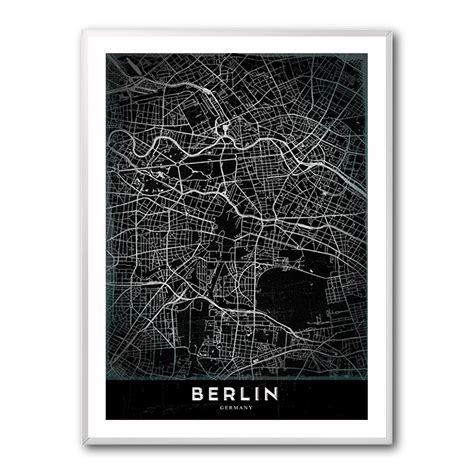 Berlin Map Wall Art