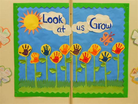 Handprint flowers | Art for kids, Daycare crafts, Classroom crafts