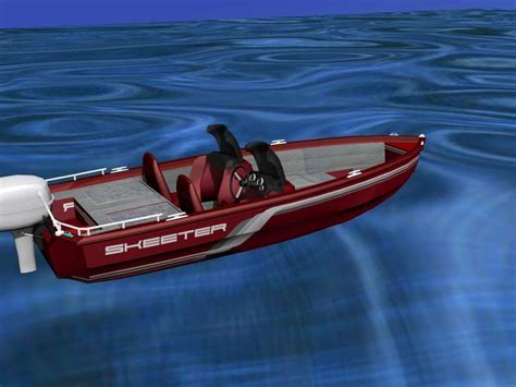 Skeeter Bass Boat - 3D Model by Dreamscape Studios